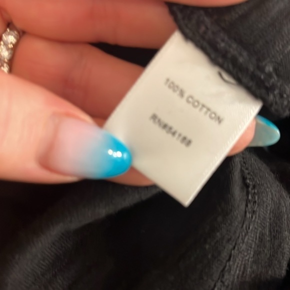 Elliott Lauren Black Bow Top Size Small - Picture 6 of 7